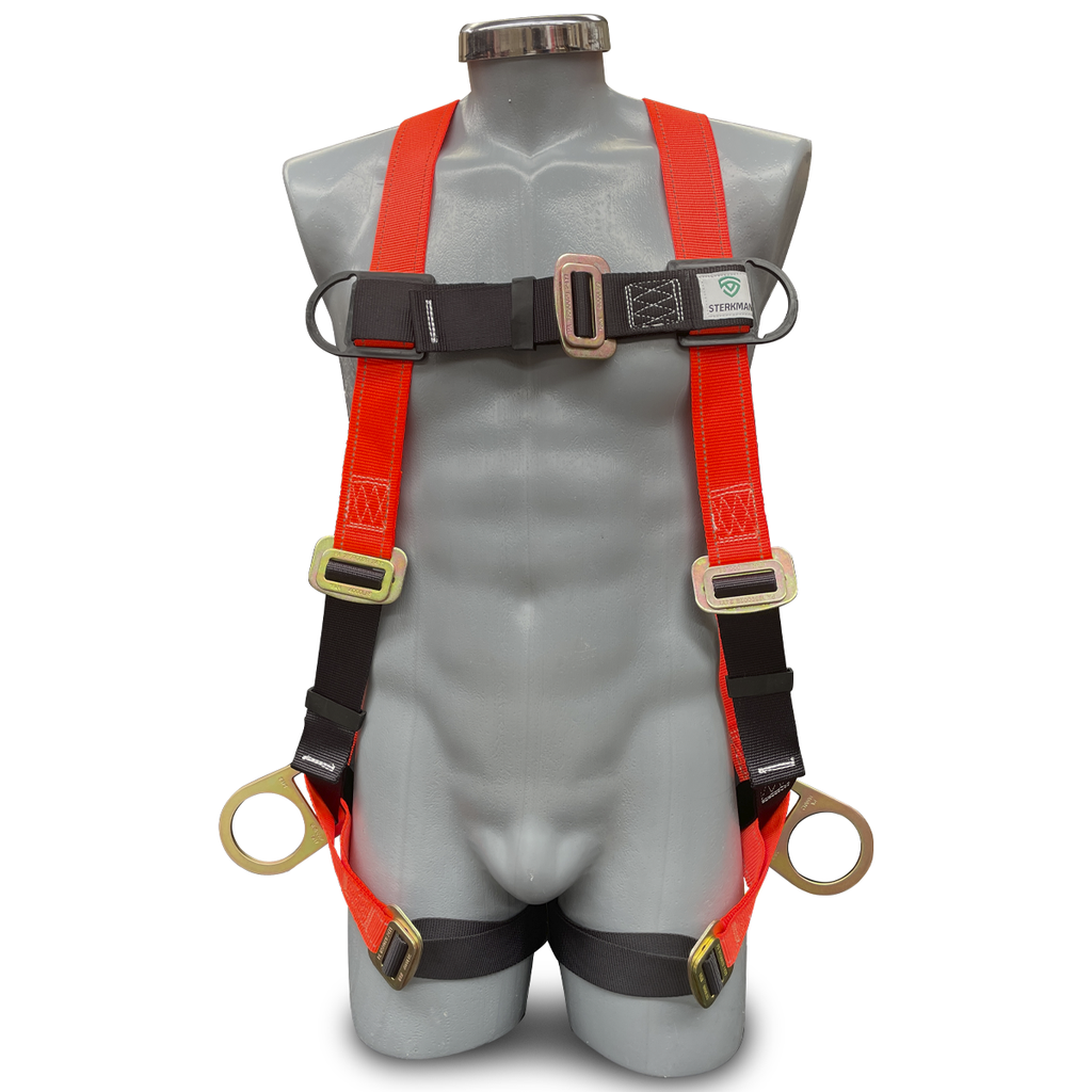 Arnés de cuerpo completo 3 Anillos ,  espalda y costados  Mod. ASK-3  Mca. Sterkman  