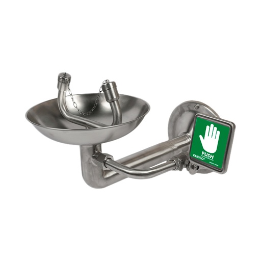 [ESW021MS] Lavaojos de pared premium de Acero Inoxidable modelo ESW021MS  marca  Esnico 