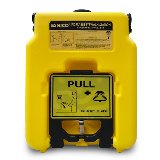 [K6014S200] Kit de Lava ojos portatil 14 galones mod. ESW06014 mca. ESNICO *Incluye solución*